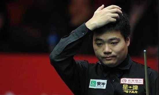 丁俊晖靠一杆蒙进赢比赛 闯入了本届中国公开赛的8强