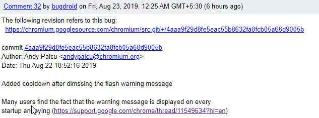 flash倒计时器 Chrome 78可选在2周内忽略“Flash停用倒计时”提示！