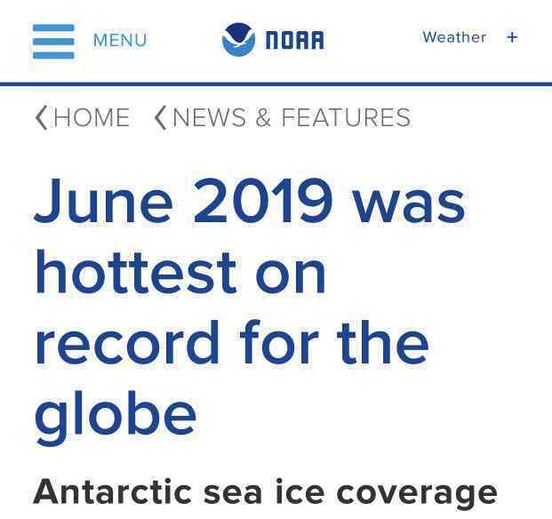 全球史上最热月份 具体是啥情况?