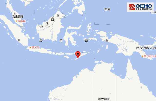 帝汶岛海域地震 真相原来是这样！