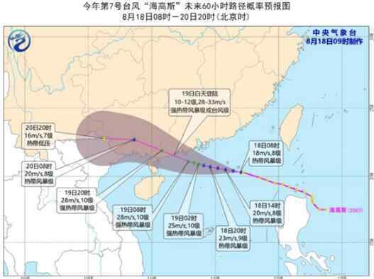 今年第七号台风将生成 2020海高斯台风最新消息实时路径
