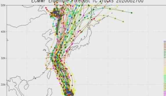 今年第九号台风美莎克即将生成 九号台风路线是怎样的