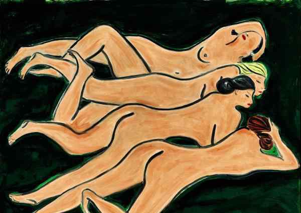 《绿色背景四裸女》2.58亿成交 裸女群像图是谁创作的？