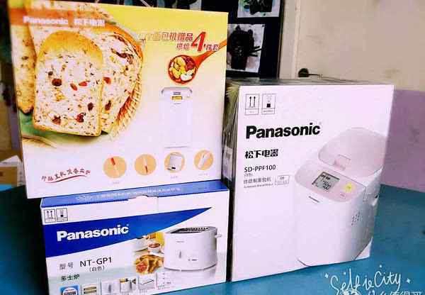 松下面包机说明书 Panasonic 松下 SD-PPF100 家用面包机 开箱