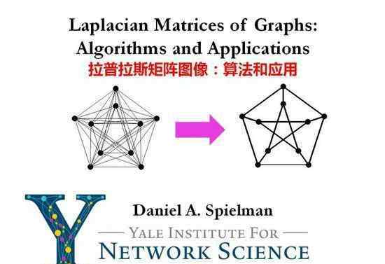 拉普拉斯矩阵 耶鲁大学博士演讲:拉普拉斯矩阵图像的算法和应用