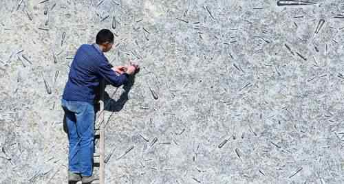 湖北宣恩县一块巨石上有800多只“钉状异物” 专家一鉴定惊喜万分