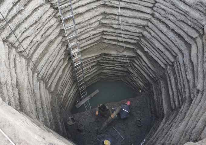 山西发现一口2000余年前的大型木构水井 规模较大 保存较完整