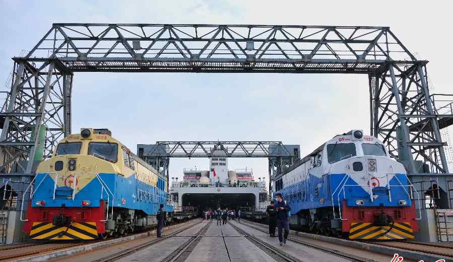 粤海铁路轮渡全面升级 助力海南自由贸易港建设