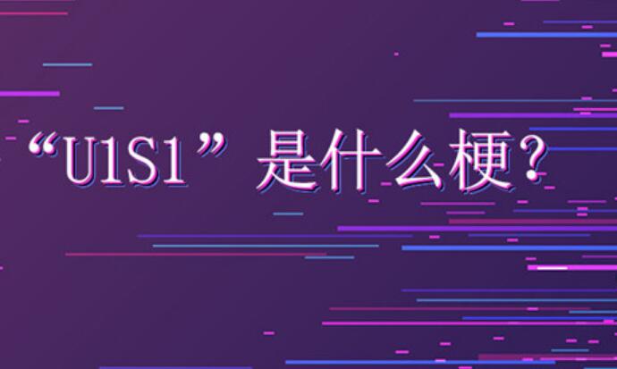 u1s1 饭圈u1s1什么意思 u1s1什么梗出自哪里