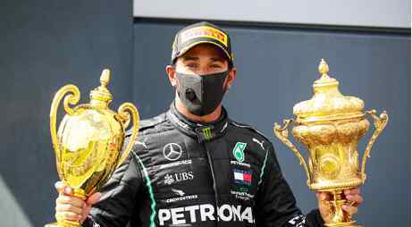 F1英国大奖赛汉密尔顿爆胎夺冠  回顾比赛过程