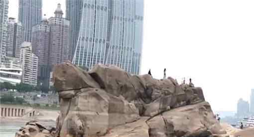 重庆千年神龟奇石露出江面形成原因是什么