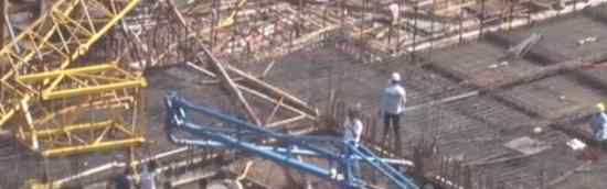 中建七局承建项目工地塔吊倒塌 有无人员伤亡