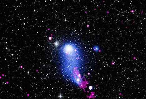 NASA公布星系碰撞照片 具体怎么情况
