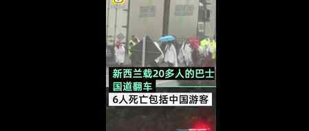 新西兰一大巴翻车情况如何?该事故有无中国游客伤亡?