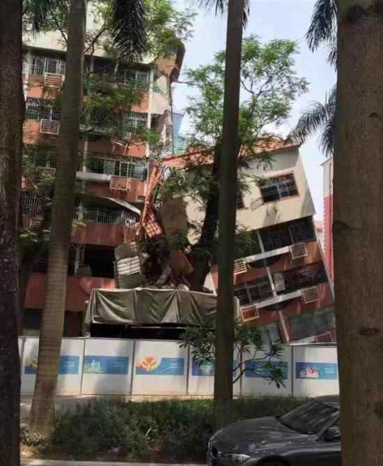 深圳一栋楼房倾斜倒塌 倒塌原因是什么具体情况是