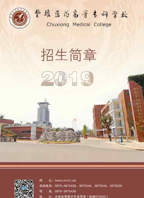 楚雄医学高等专科学校 楚雄医药高等专科学校2019年招生章程