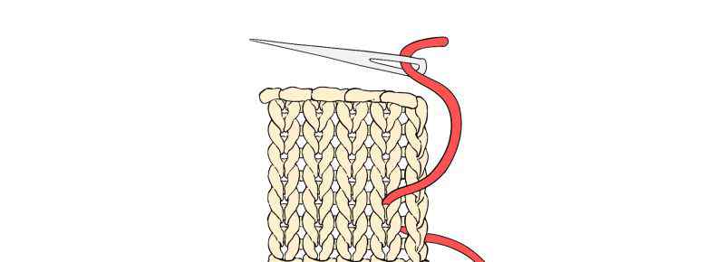 冰条线围巾织法