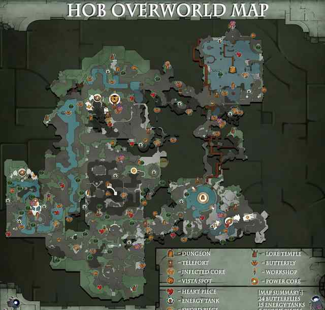 hob 《Hob》全收集地图一览