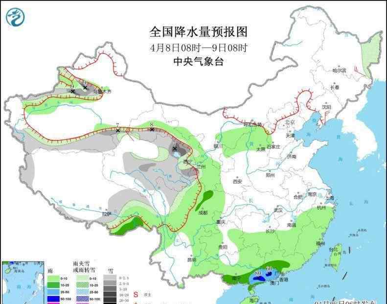新一轮降水过程将影响南方大部地区 广东等地有较强降水