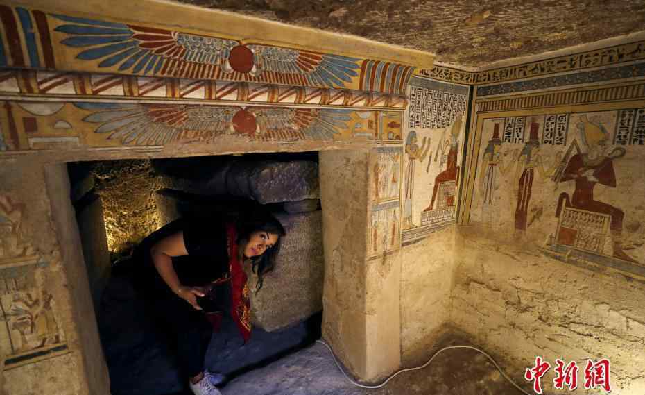 埃及发现托勒密王朝贵族夫妻古墓