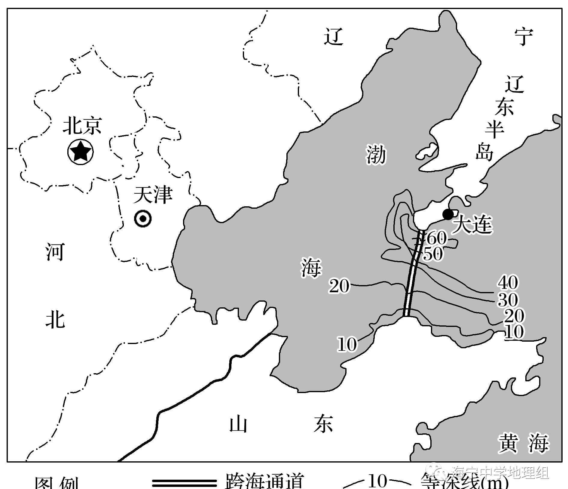 渤海海峡跨海通道 【每日一题】（186）渤海海峡跨海通道