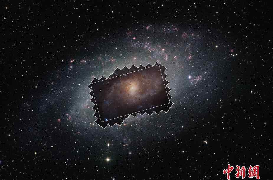 近2500万个恒星发光 哈勃望远镜照片展示了三角座星系