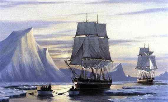 神秘失踪的军舰：英国恐怖号和埃里伯斯号在北极显现新线索