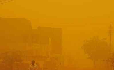 苏丹遭沙尘暴袭击 画面简直不忍直视