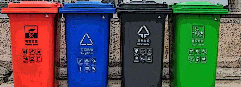 蓝色垃圾桶是什么垃圾桶