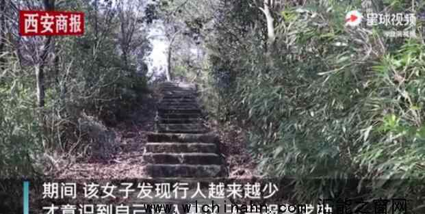 女子春节爬山迷路走进一片墓地 这是什么场面