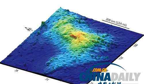 世界最大火山 世界最大火山藏身太平洋 全球自然奇观大盘点