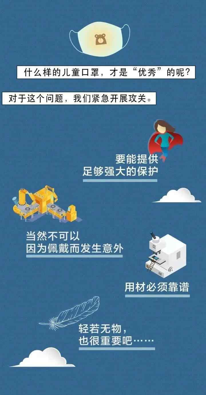 小孩口罩 儿童口罩怎么选？要点来了！