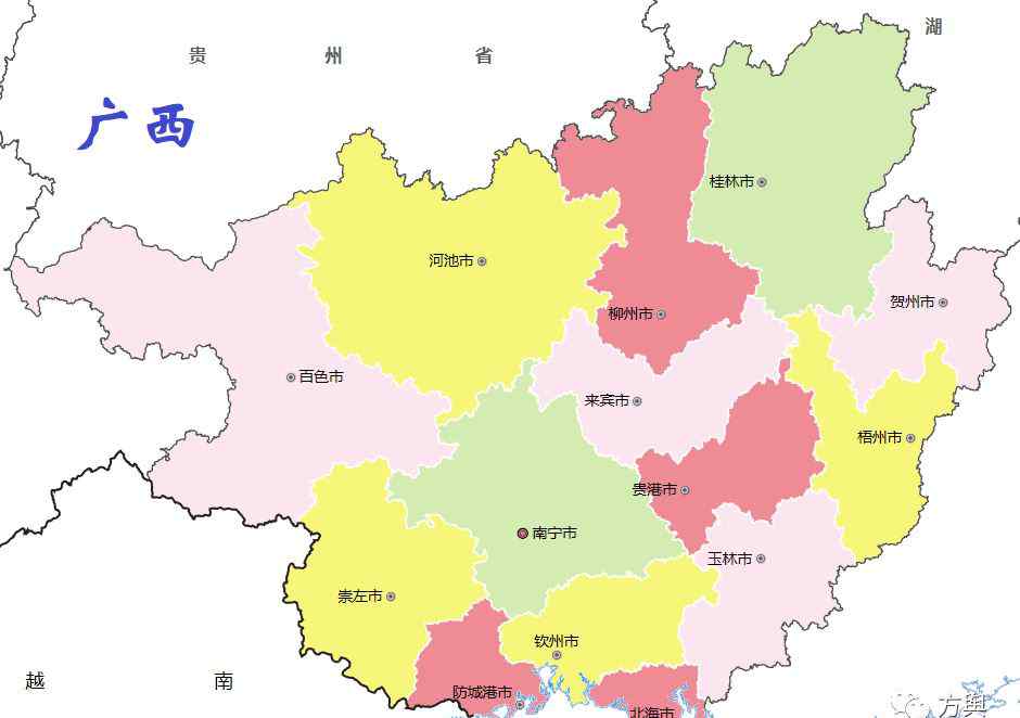 2019广西各县gdp 【广西】广西各地级市2019年GDP汇总