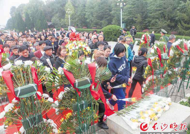 刘维泽 刘少奇故里举行清明缅怀活动 花明楼景区迎来参观高峰