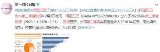 阿里巴巴发布第三季度财报 对此大家怎么看？