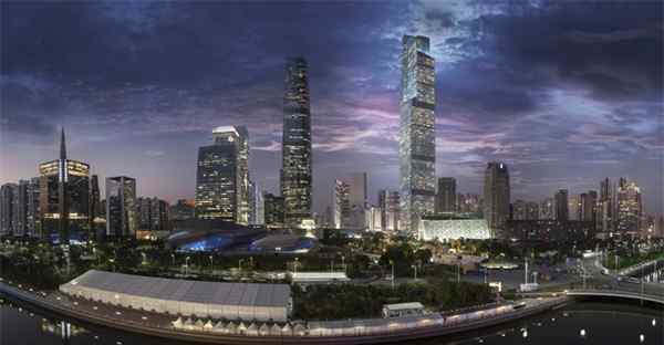 广州东塔 中国第二高楼——广州东塔正式竣工
