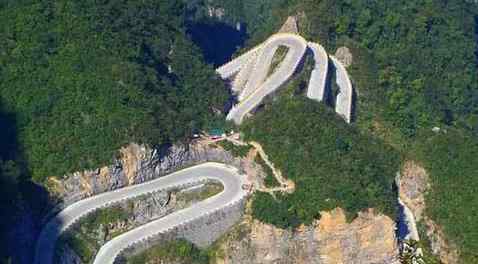 盘山公路 天门山盘山公路-普通骑行者永远的遗憾