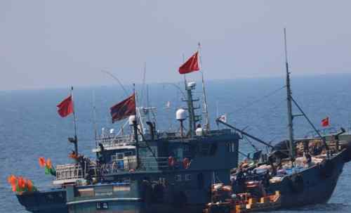 韩国扣押中国渔船 韩国海警扣押5艘中国渔船 声称“涉嫌违法”