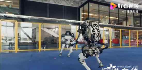 波士顿动力机器人组团跳舞 这实在是太酷了