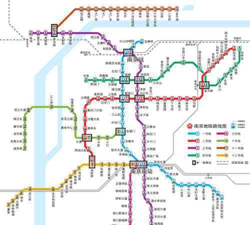 南京地铁s9号线 南京区县全部开通地铁：1、2、3、4、10、S1、S3、S7、S8及S9号线