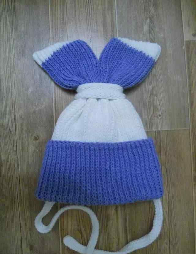 小兔帽子的编织方法 宝妈教你编织最美小兔子儿童帽子，附教程图解，这手艺绝对一流