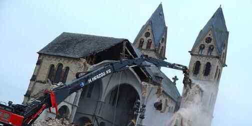 德国一教堂遭拆除 原因是这样简直惊呆了