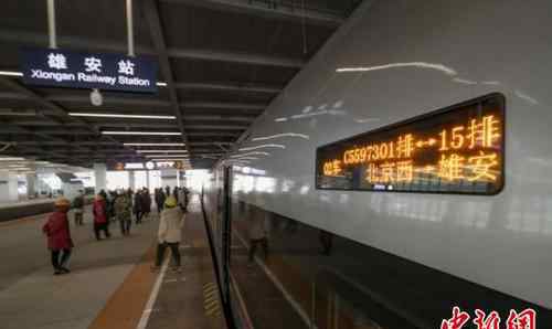 京雄城际铁路开通了 这意味着什么?