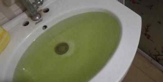 自来水变绿汤 究竟是怎么回事？