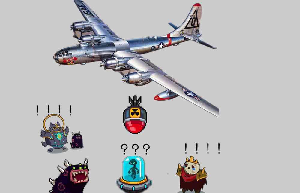 元气骑士轰炸机 元气骑士：轰炸机为何被冠以鸡肋红武，当真只剩“机你太美”吗？