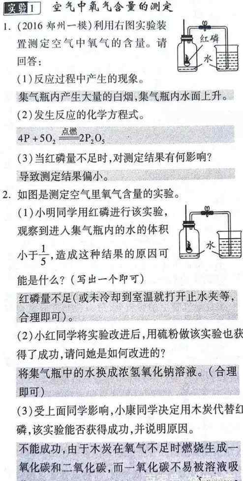 化学实验探究题 10个中考化学实验探究题，经典题型解析