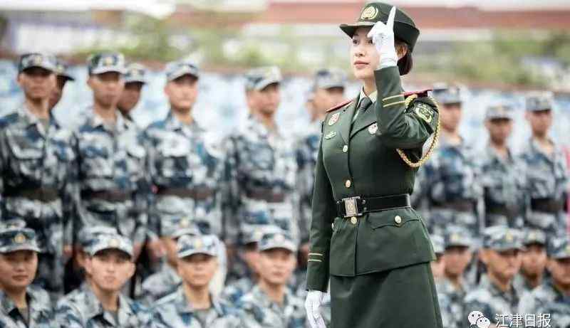 国庆女兵 国庆阅兵女兵方队中的她，是江津姑娘！