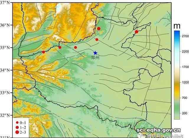 河南地震带分布图 几张图看清楚河南省地震带