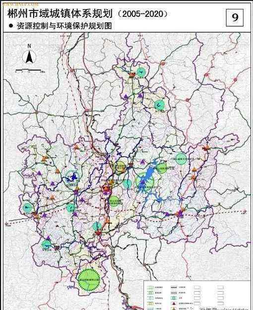 郴州市区地图 最新重磅！郴州2020年城区规划图出炉，一座城的骄傲