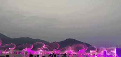 湘湖音乐喷泉 2019年湘湖水景秀即将亮相！绝美夜景图曝光！